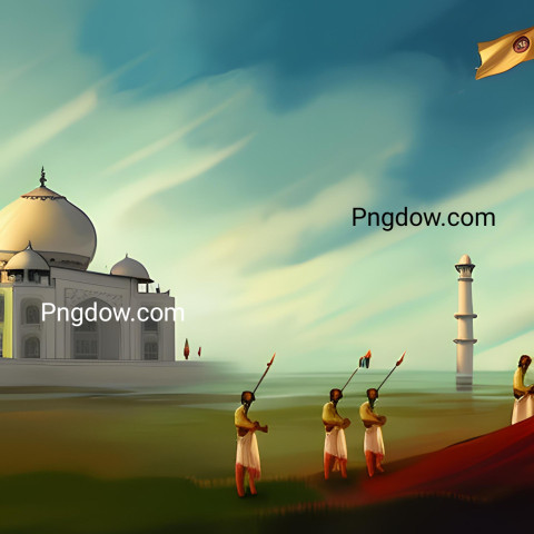 15 August, Instagram post background image, Taj Mahal for Free, (19)