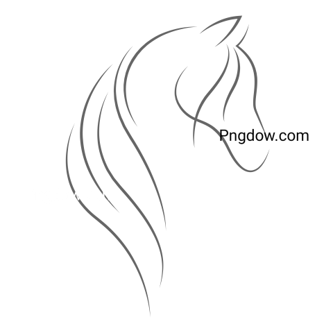 Horse transparent background image for Free, Illustration, (20)