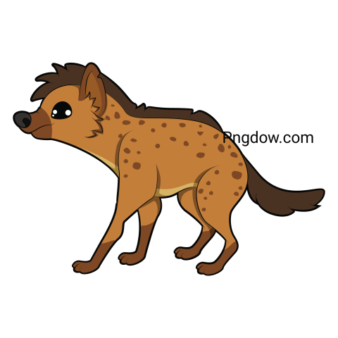 Hyena transparent background image for Free, Illustration, (21)