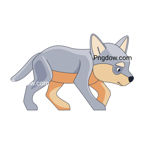 Jackal, coyote transparent background image for Free, Illustration, (6)