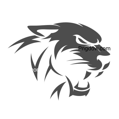 Panther icon logo design transparent Background free