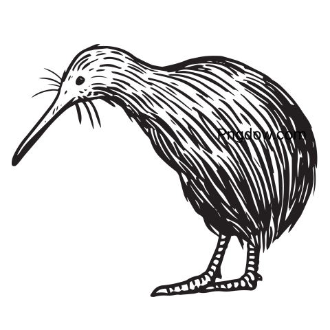 Kiwi bird Png transparent Background image free, (16)
