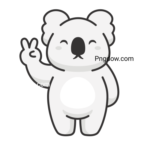 Get Free Transparent Background Koala PNG Images for Your Designs, (1)
