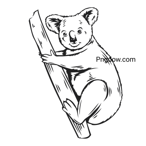 Get Free Transparent Background Koala PNG Images for Your Designs, (15)