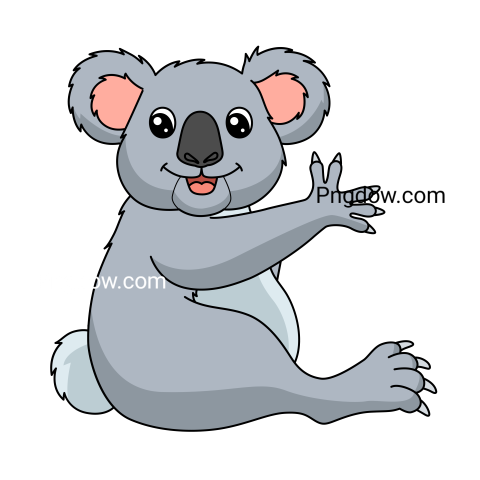 Get a Free Transparent Background Koala PNG Image for Your Designs, (9)