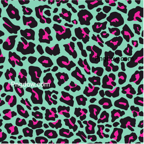Vector Leopard Skin Print, Seamless Pattern