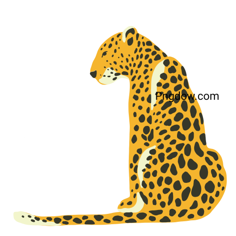Jungle leopard, Png image free