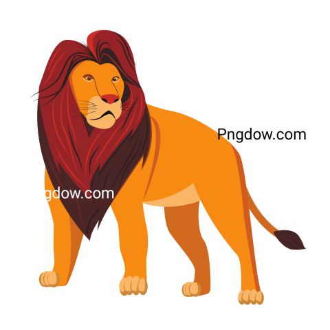 Lion Animal Illustration, transparent Background free