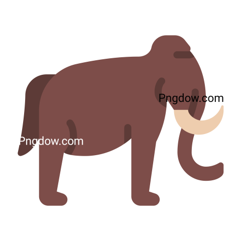 Mammoth Png transparent Background, free illustration, (4)