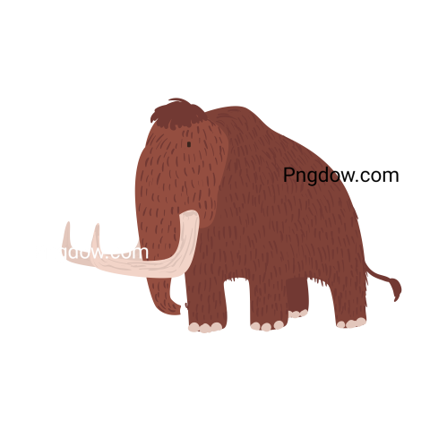 Mammoth Png transparent Background, free illustration, (15)