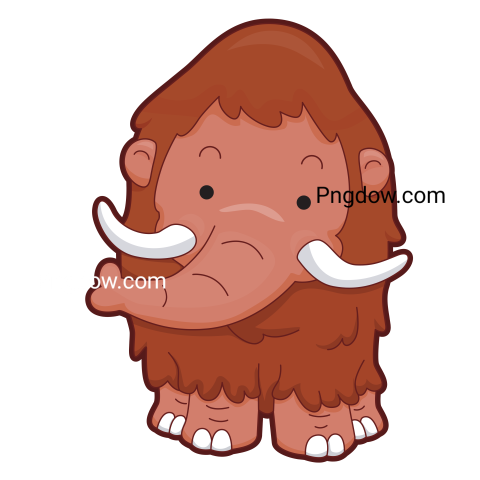 Mammoth Png transparent Background, free illustration, (11)