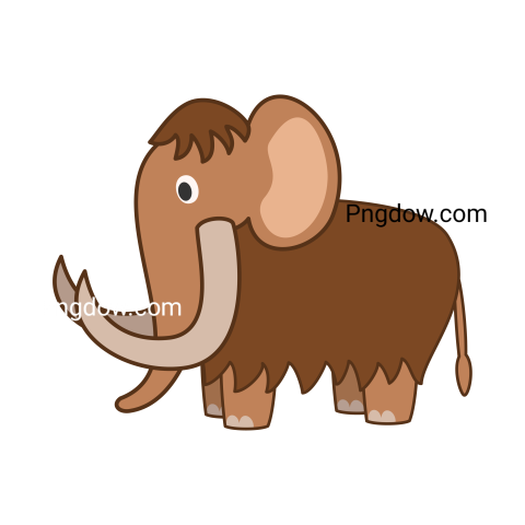 Mammoth Png transparent Background, free illustration, (19)