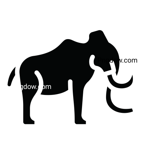 Mammoth Png transparent Background, free illustration, (31)