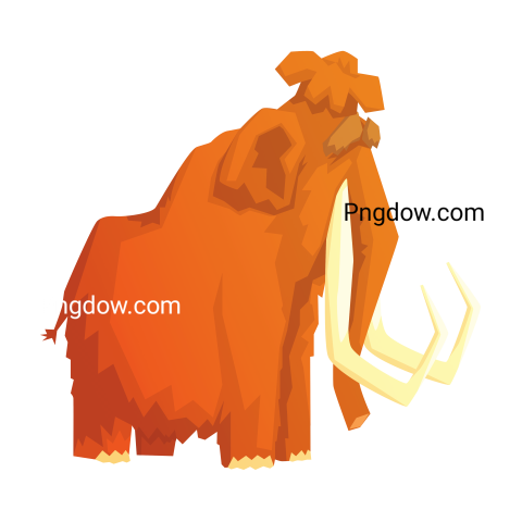 Mammoth Png transparent Background, free illustration, (34)