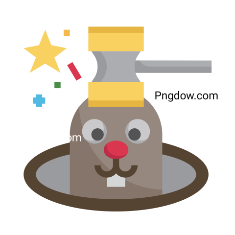 Mole Game Icon, transparent Background for free