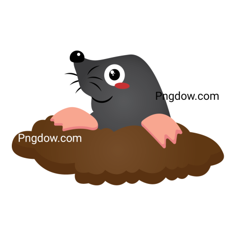 Mole Png, transparent Background, free illustration, (22)