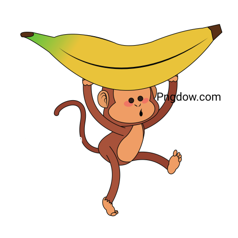 Monkey Png, transparent Background, free illustration, (3)