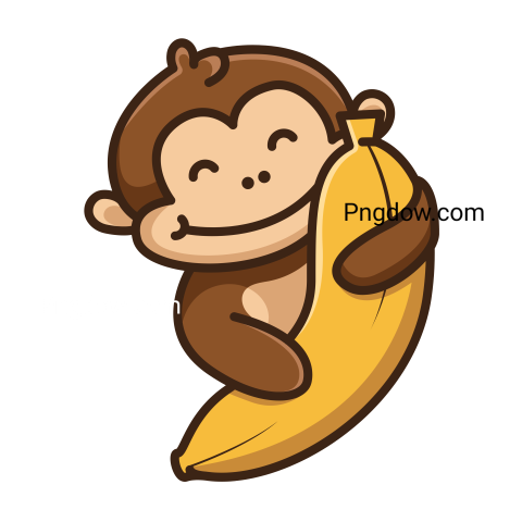 Monkey Png, transparent Background, free illustration, (11)