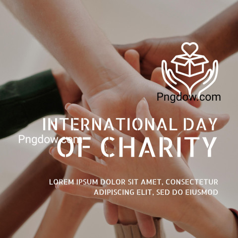 International Day Of Charity Instagram Post