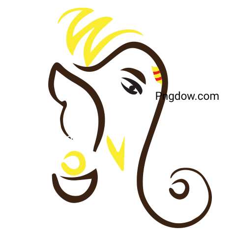 Get Free Ganesh Chaturthi PNG Image for Festive Celebrations , (16)