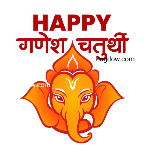 Get Free Ganesh Chaturthi PNG Image for Festive Celebrations , (23)