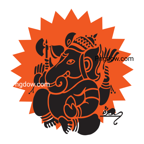 Get Free Ganesh Chaturthi PNG Image for Festive Celebrations , (38)