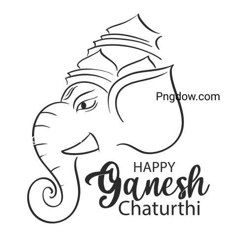 Get Free Ganesh Chaturthi PNG Image for Festive Celebrations , (44)