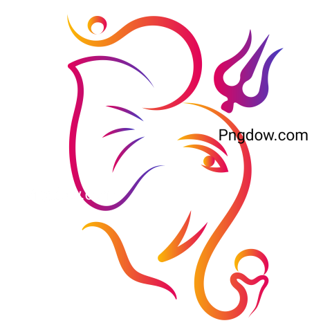 Get Free Ganesh Chaturthi PNG Image for Festive Celebrations , (45)