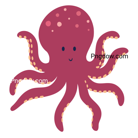 Octopus, png, transparent background for Free, (4)