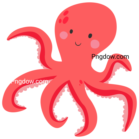 Octopus, png, transparent background for Free, (14)