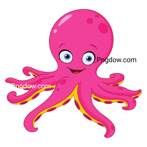 Octopus, png, transparent background for Free, (12)