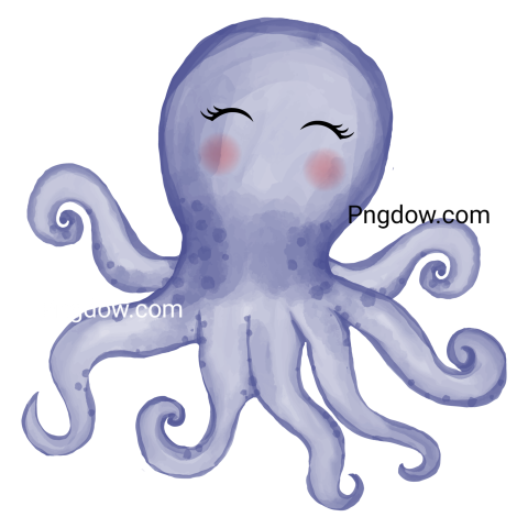 Octopus, png, transparent background for Free, (8)