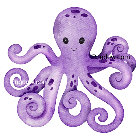 Octopus, png, transparent background for Free, (18)