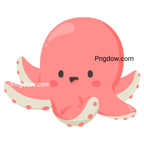 Octopus, png, transparent background for Free, (28)