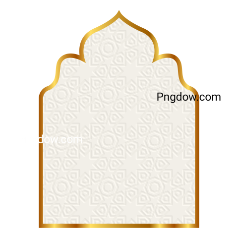 Ramadan White Background Element