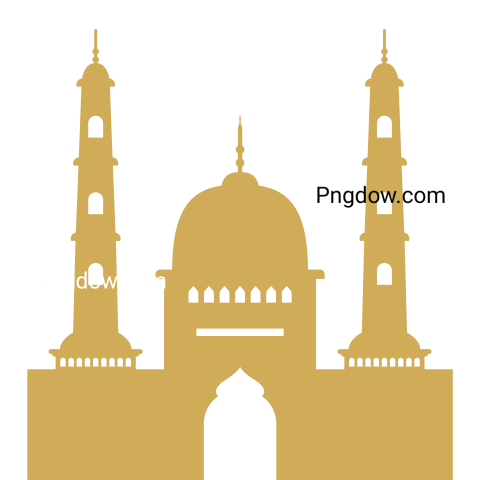 Mosque or masjid Silhouette