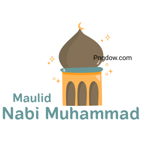 Maulid Nabi Muhammad transparent background