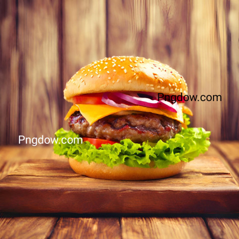Delicious and High Resolution Hamburger Image, Download for Free!