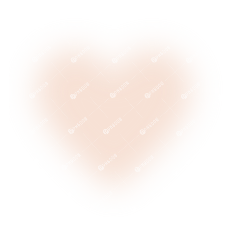 Beige Heart Gradient Blur