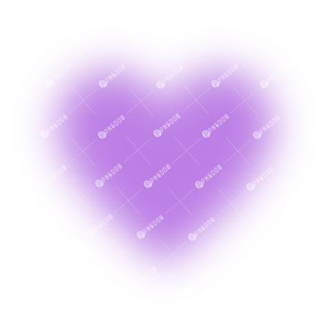 Purple Heart Gradient Blur