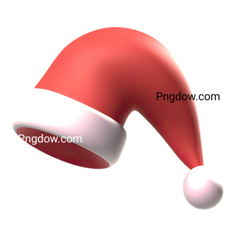3D Christmas   Red Hat