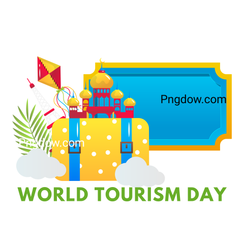 World tourism day transparent background image free