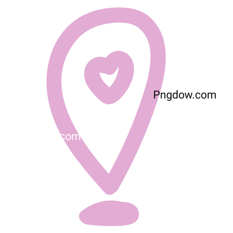 Pink location icon