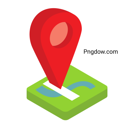 3D Location Icon