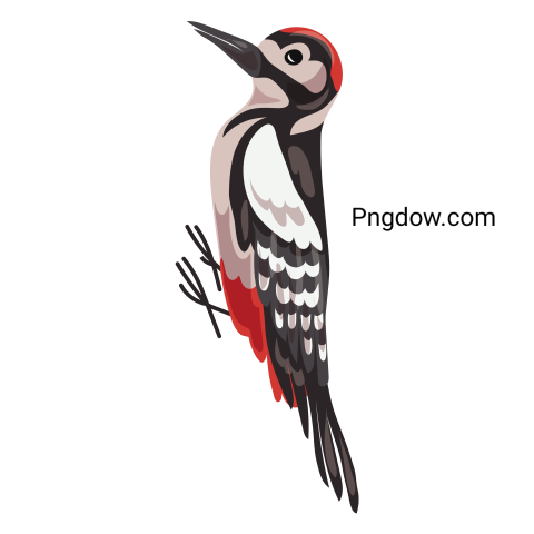 Woodpecker Icon, Cartoon Style, free