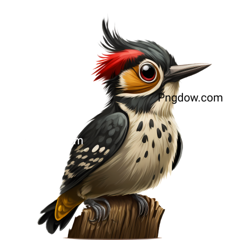 Woodpecker Illustration, free