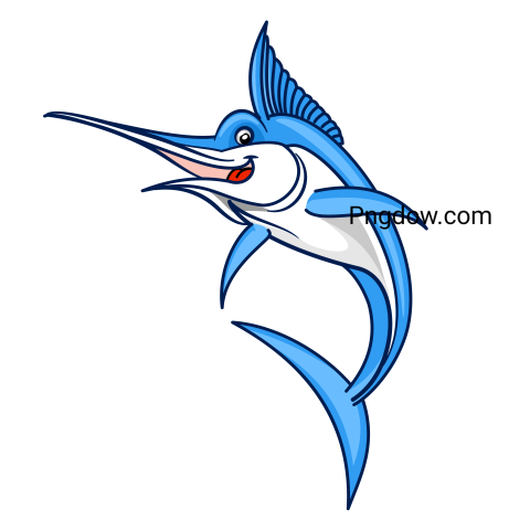 Swordfish Cartoon transparent background images
