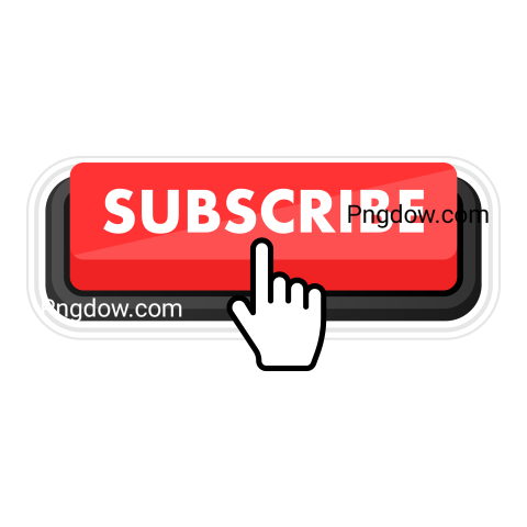 Set of Subscribe button  Hand pointer clicking, Subscribe web buttons