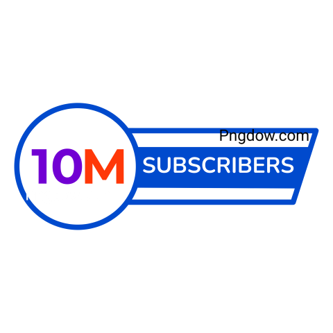 10M Subscribers Icon