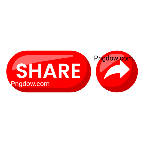 Share Icon Button transparent background